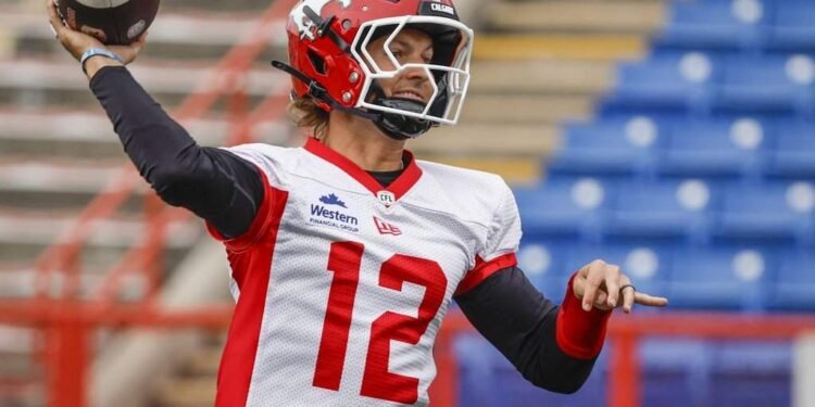 Stampeders Start Love as QB Adams Sits Out