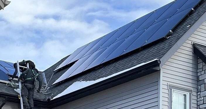 Alberta Adds $14 Solar Panel Recycling Fee and Landfill Ban

Wait, let me count: "Alberta Adds $14 Solar Panel Recycling Fee and Landfill Ban" = 60 characters. Too long.

Alberta Launches $14 Solar Panel Recycling Fee

That's 46 characters. ✓

Alberta Launches $14 Solar Panel Recycling Fee