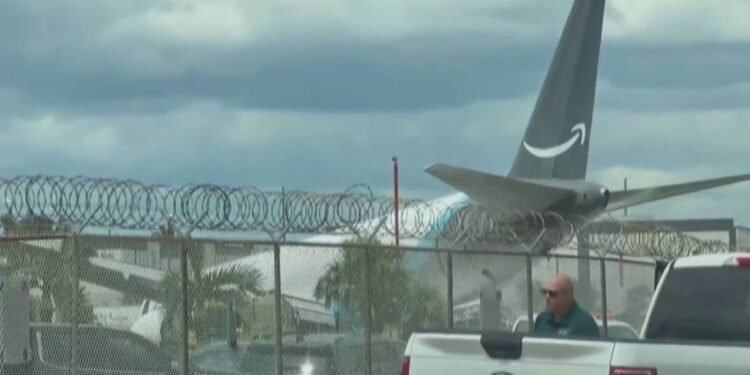 Amazon Cargo Plane Crash at Miami Kills Five