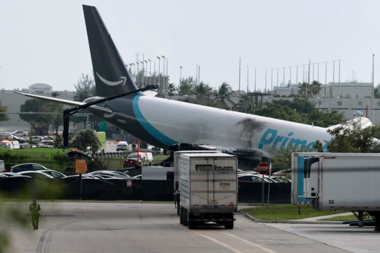 Amazon Cargo Plane Crashes at Miami Airport