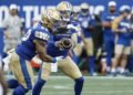 Blue Bombers Start Brown at QB Against Argonauts