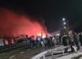 روسیه قطار کی‌یف-ورشو را با پهپاد هدف گرفت