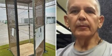 Detainee Reports 15 Hours in Tiny Cage at Florida Camp