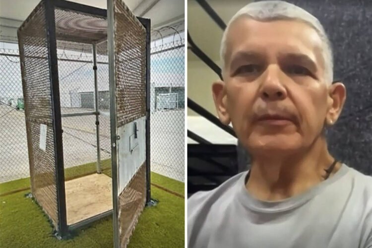 Detainee Reports 15 Hours in Tiny Cage at Florida Camp