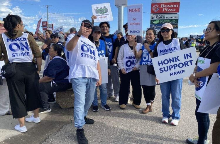Dynacare Workers Strike Over Wage Gap in Manitoba