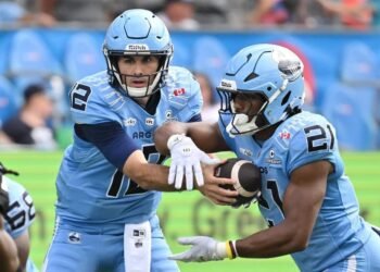 Hajrullahu Kicks Argos Past Redblacks 26-23