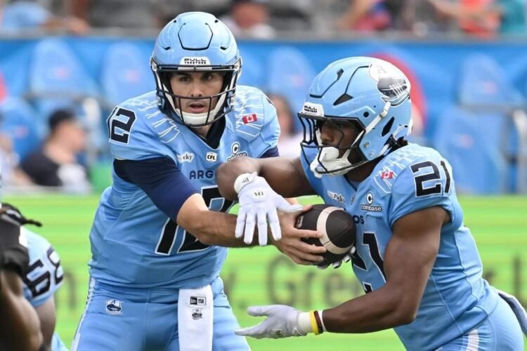 Hajrullahu Kicks Argos Past Redblacks 26-23