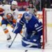 Maple Leafs Edge Islanders 2-1 on Cowan, Stolarz Efforts