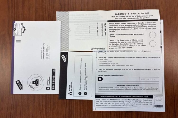 Non-Albertans Cannot Vote in Provincial Referendum