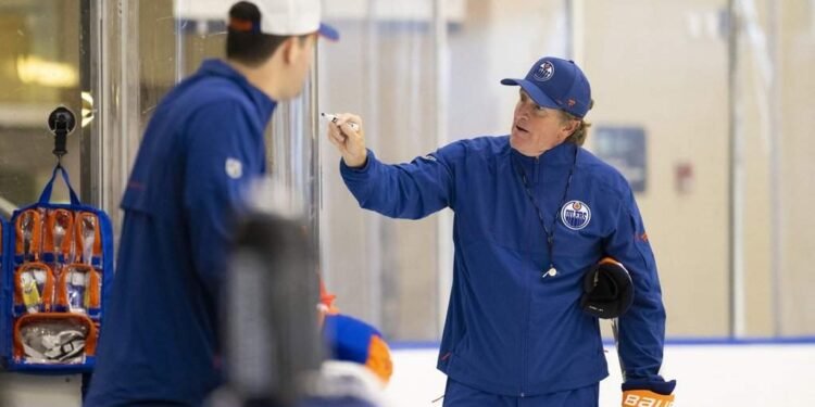 Oilers Open Camp With High-Energy Babcock Drills