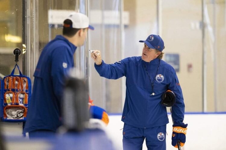 Oilers Open Camp With High-Energy Babcock Drills