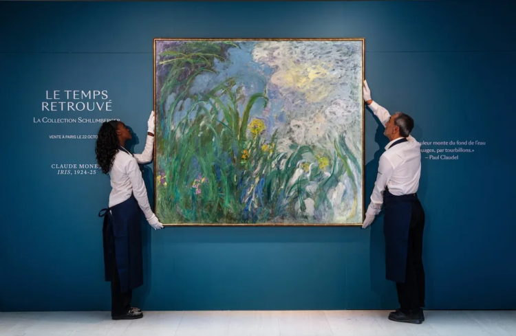 Monet painting