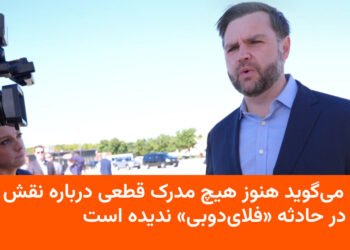 ونس: مدرک قطعی از نقش ایران در حادثه FlyDubai ندیدم
