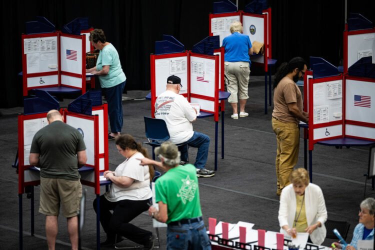 Democrats Recover Voter Registration Losses in Key States