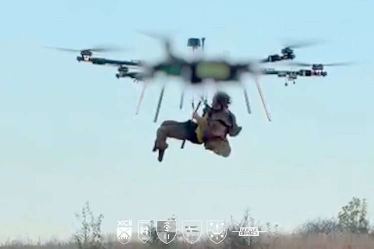 Drone Used for First-Ever Battlefield Casualty Evacuation