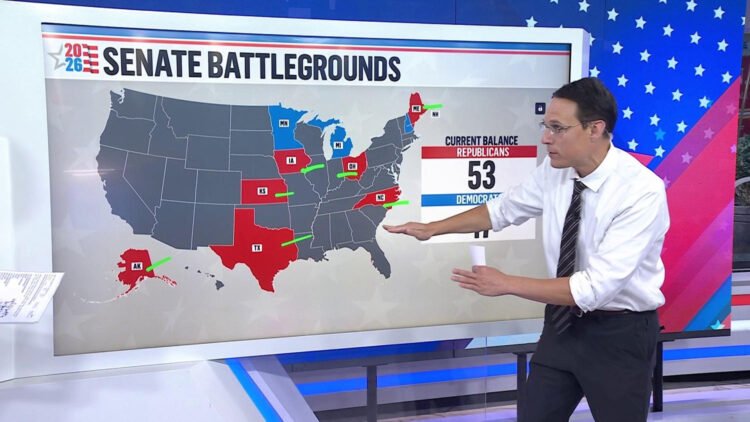 Kornacki Analyzes Latest Midterm Election Numbers