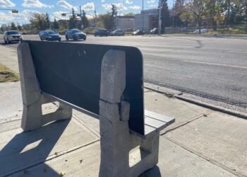 Motorcycle Crash at Edmonton Bus Shelter Kills One, Injures Baby
