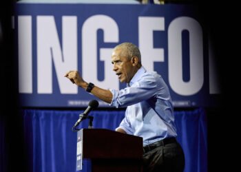 Obama Slams Trump as Agent of Chaos in Midterm Push