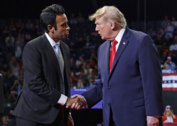Trump Backs Ramaswamy's Attack Ad Against Amy Acton