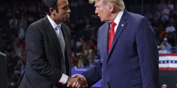 Trump Backs Ramaswamy's Attack Ad Against Amy Acton