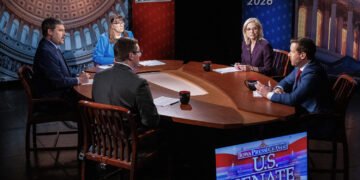 Trump Looms Large Over Iowa Senate Debate