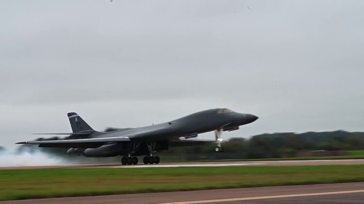 US Bombers Depart UK Base Following Threats