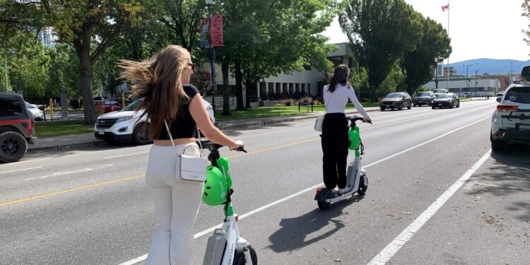 Vancouver E-Scooter Riders Ignore Helmet Rules, Police Say